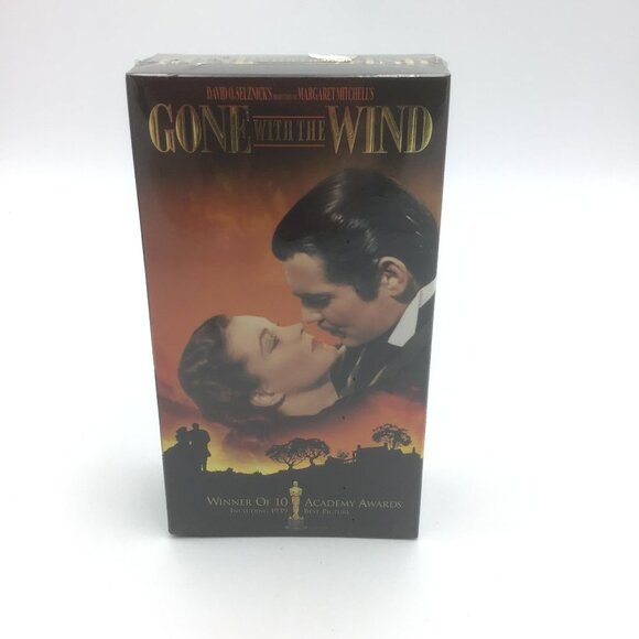 Sealed VHS Gone With The Wind Two Tape Set - Picture 1 of 2
